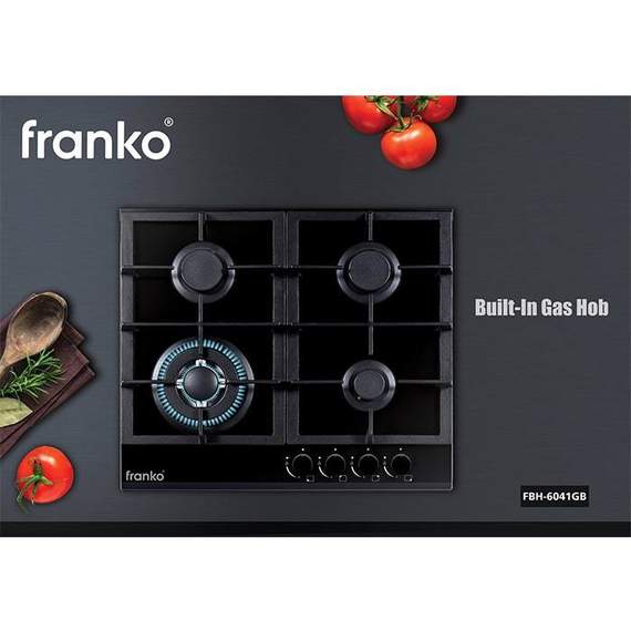 Franko FBH-6041GB ჩასაშენებელი გაზქურის ზედაპირი, 2 image