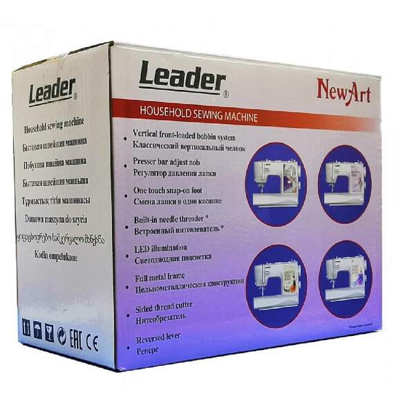 LEADER NEW ART 50 საკერავი მანქანა, 5 image
