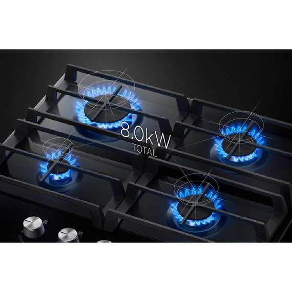 SAMSUNG NA64H3000AK/WT გაზქურის ზედაპირი, 3 image