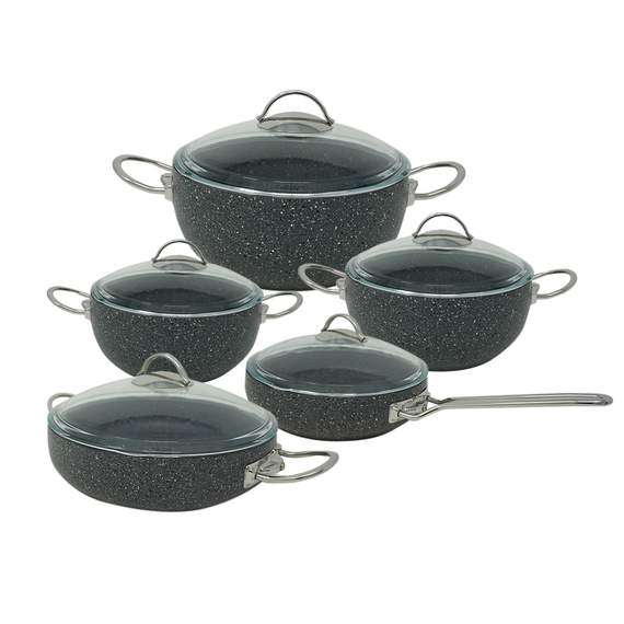 Evident Grey 5IN1გრანიტის ქვაბების ნაკრები, 2 image